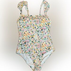 Kona Sol Floral swimsuit - size small